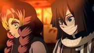 Mitsuri Kanroji and Obanai Iguro (Image Credits: Ufotable)